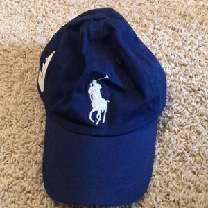 navy polo hat